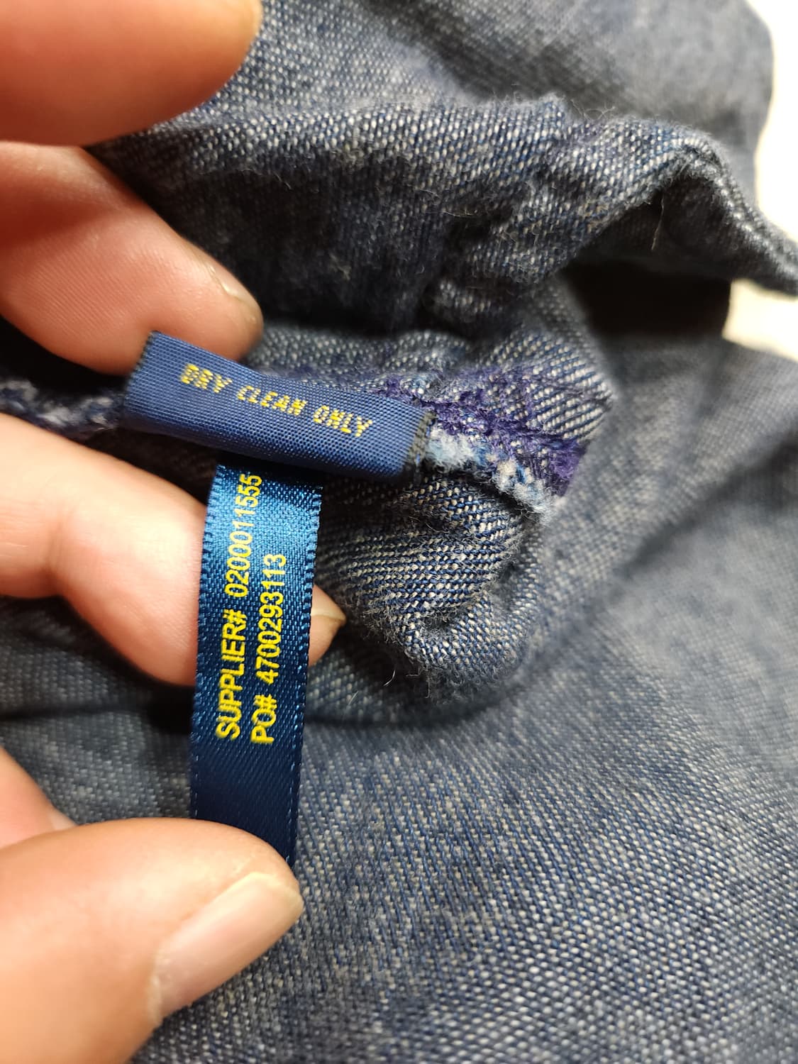 폴로 랄프로렌 00s 앵커버튼 데님 원피스

 상품이미지5