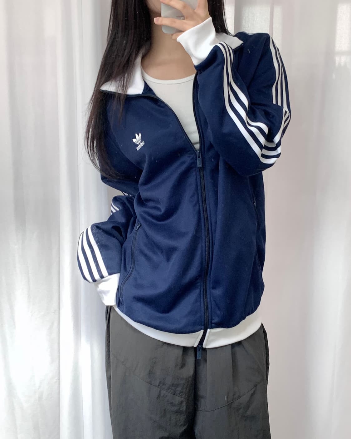 Adidas 아디다스 신형 네이비컬러 베켄바우어 트랙탑 상품이미지10