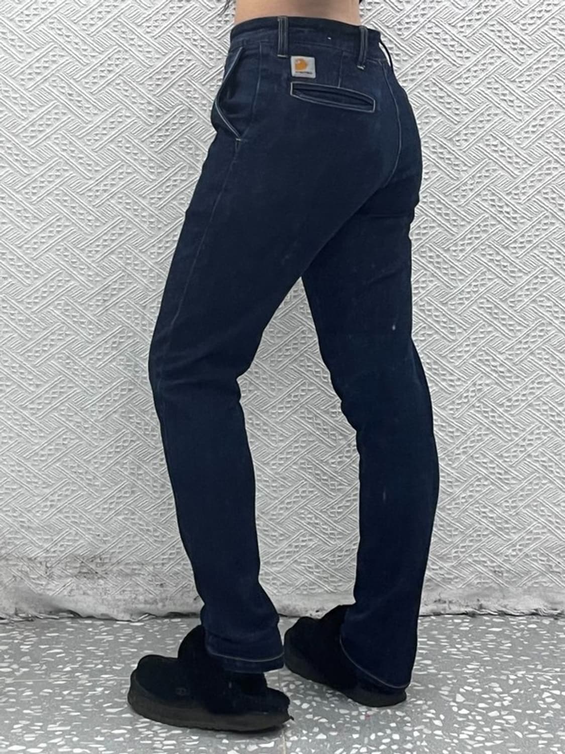 칼하트 SID 시드 캐주얼 스판 진청 데님팬츠 28인치 C08546 상품이미지1