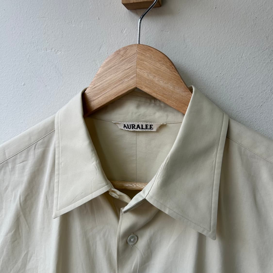 16826 - 오라리 워시드 핀스 트윌 셔츠 상품이미지3