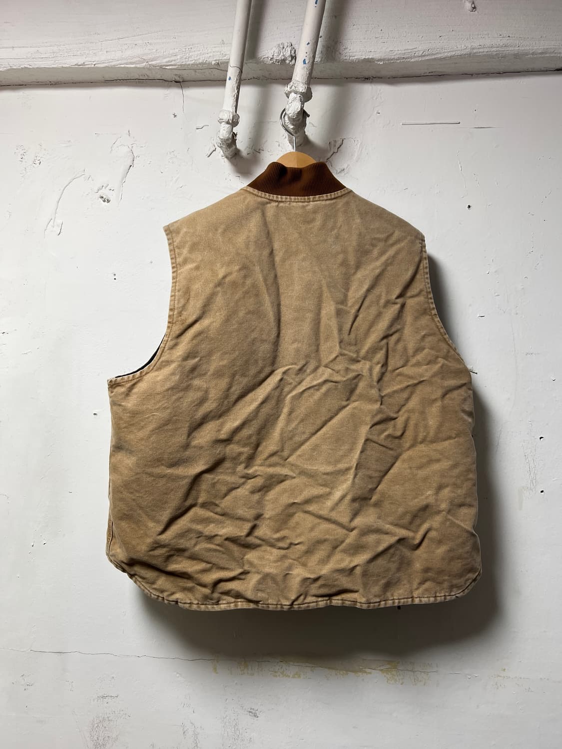 칼하트 V02 BRN 샌드스톤 덕 베스트 상품이미지5