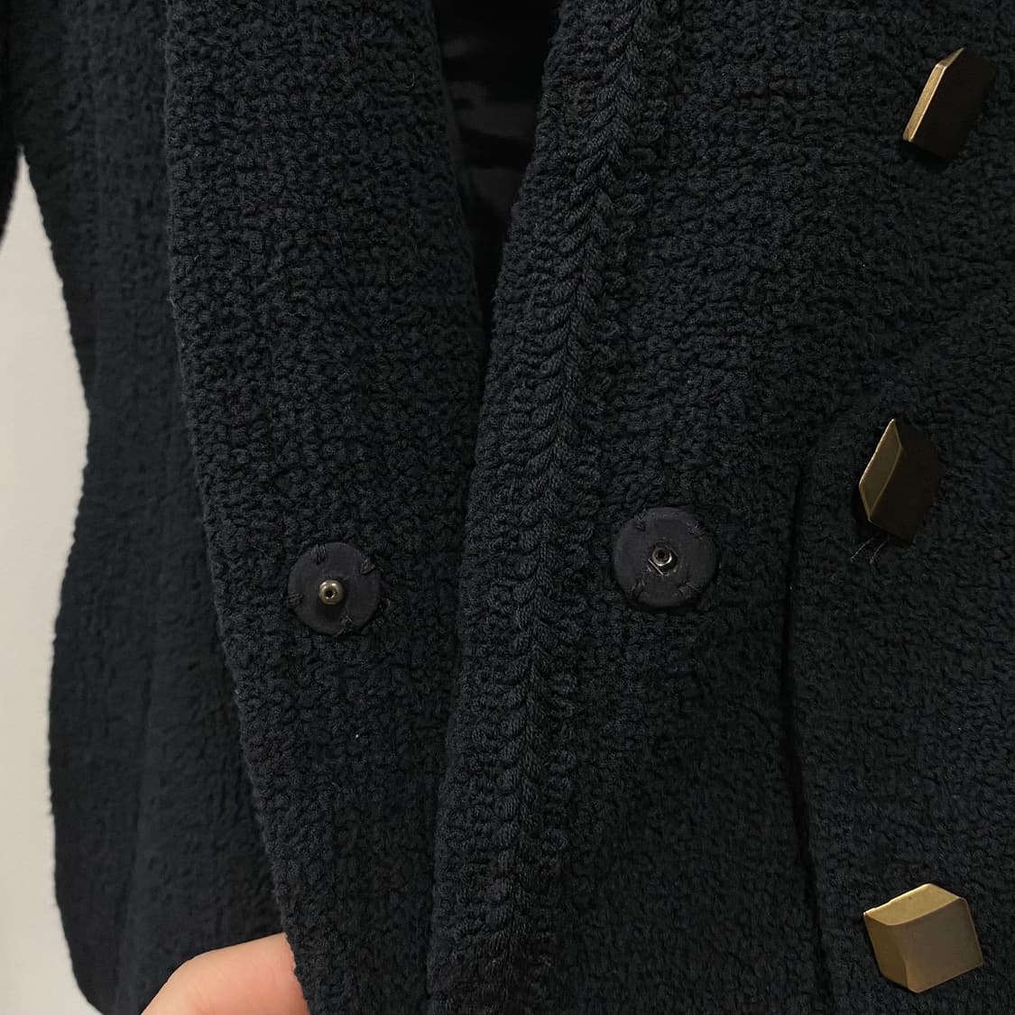 시스템 한섬 금장 숏 자켓 상품이미지7