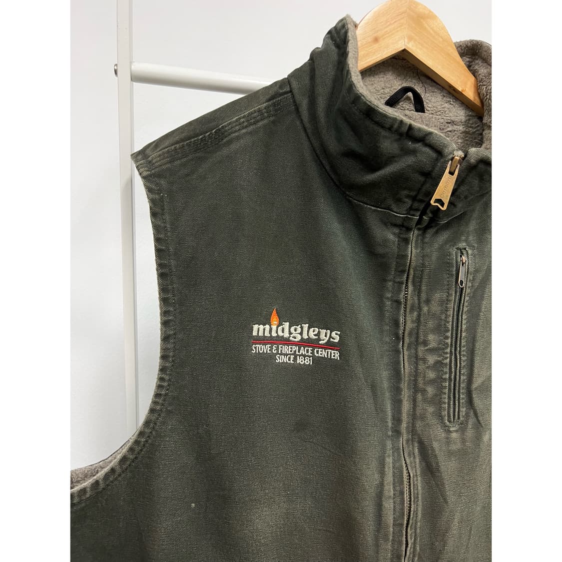 빈티지 칼하트 쉐르파 베스트 상품이미지4