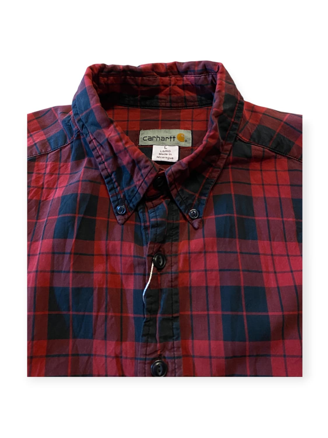칼하트 체크 셔츠 (Man 2XL) 상품이미지5