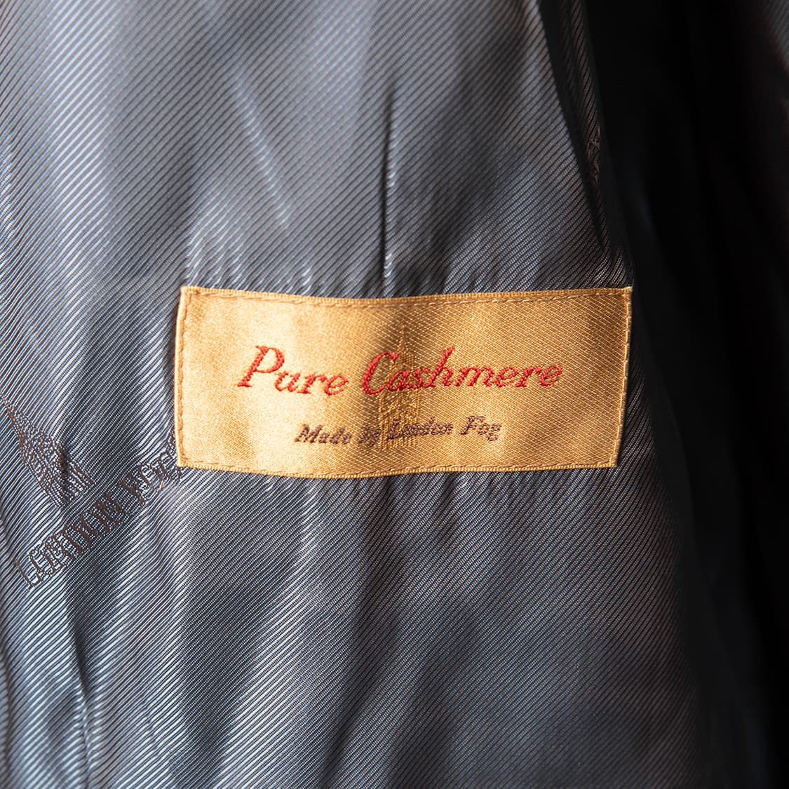 [100] 00s 런던포그 100% 캐시미어 헤링본 발마칸 코트  상품이미지7
