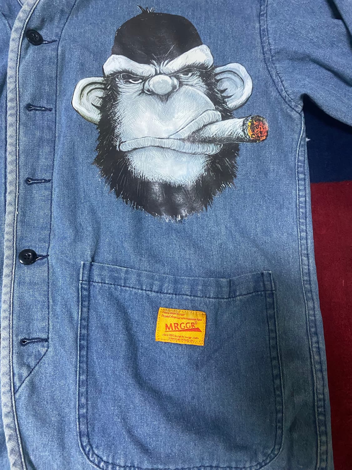 MRGGR 클래식 카고 데님 자켓 상품이미지2