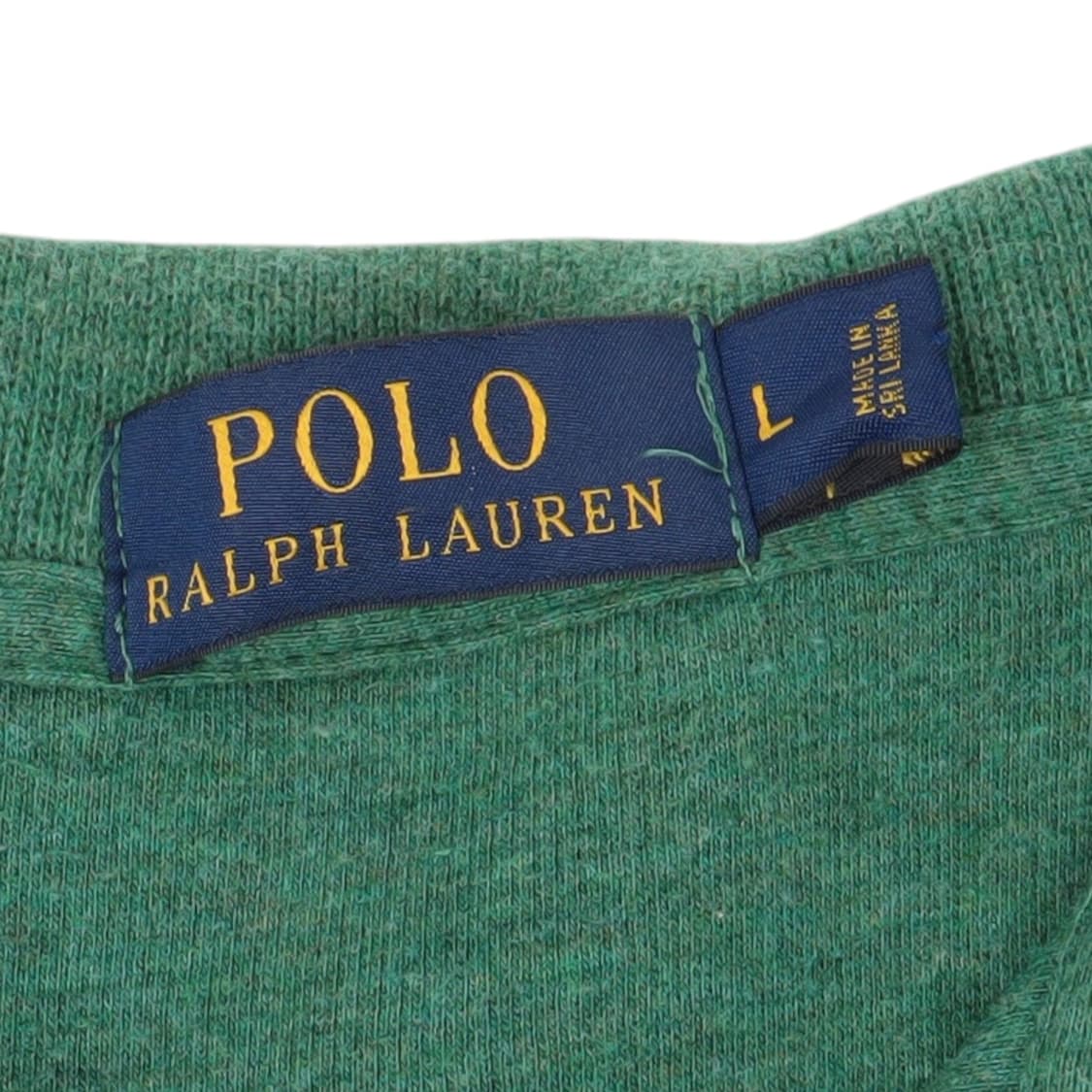 폴로 랄프로렌 그린 하프 집업 코튼 니트 상품이미지8