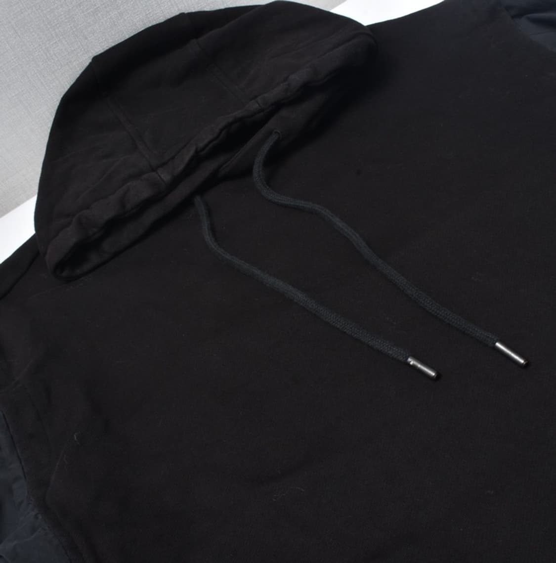 2018 타임옴므 코튼 나일론 후드 셔츠 믹스 티셔츠 105  상품이미지2