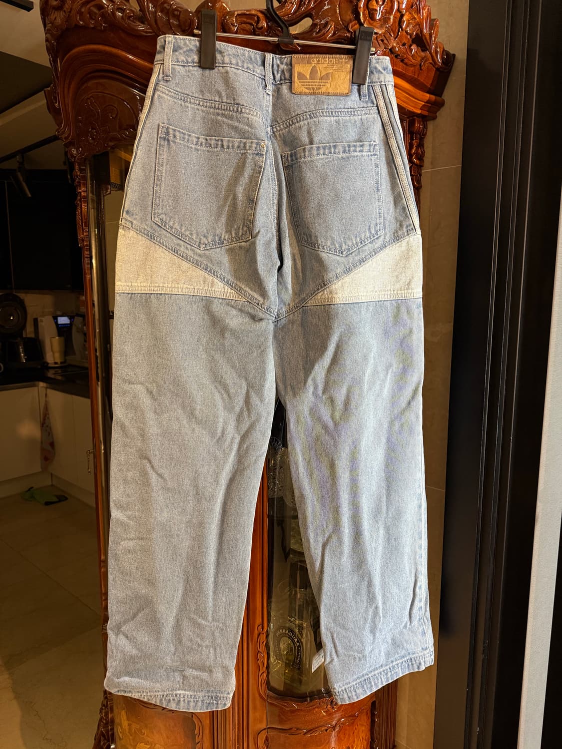 아디다스오리지널 데님팬츠 새상품급 상품이미지2