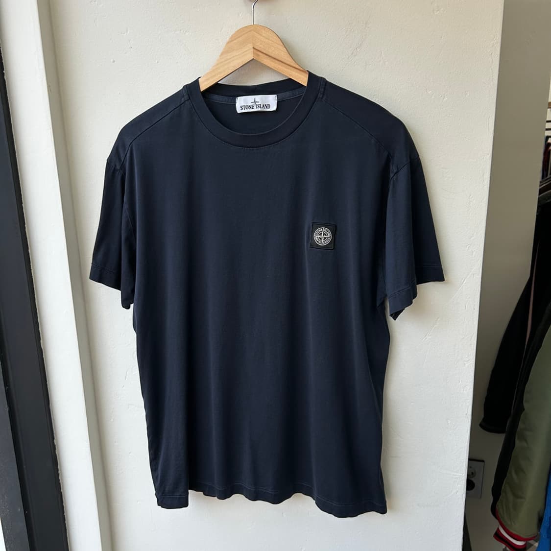 16647 - 스톤아일랜드 로고 패치 반팔 티셔츠 상품이미지2