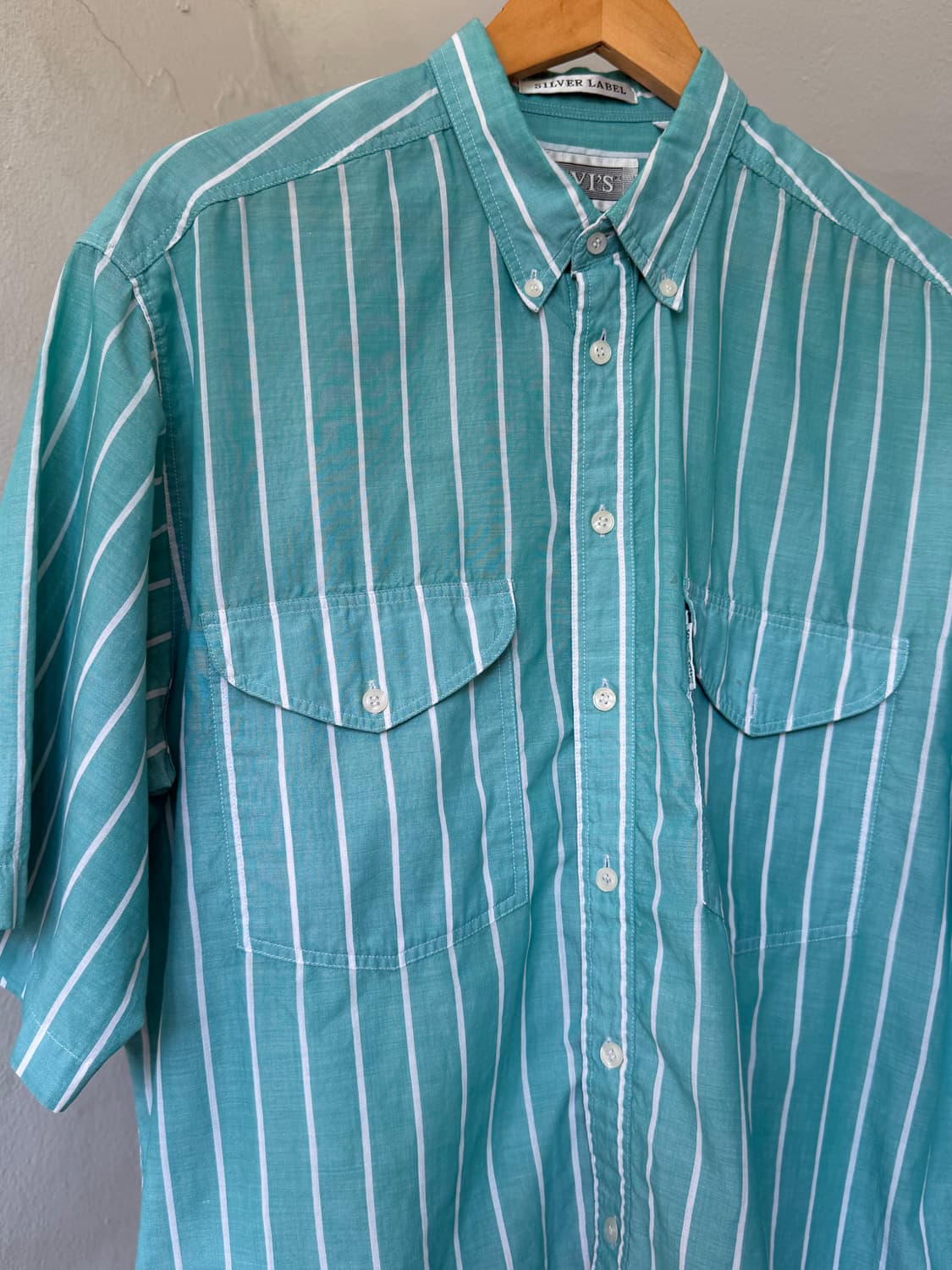 LEVI'S 실버라벨 오버핏 코튼셔츠 상품이미지2