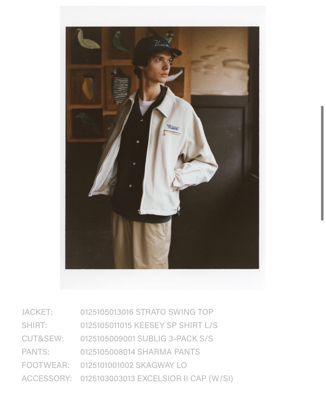 Visvim STRATO SWING TOP 3 상품이미지1