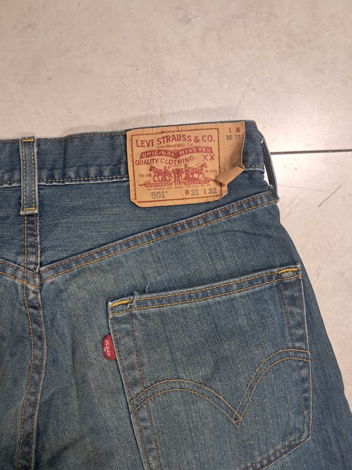 리바이스501일자핏 상품이미지7