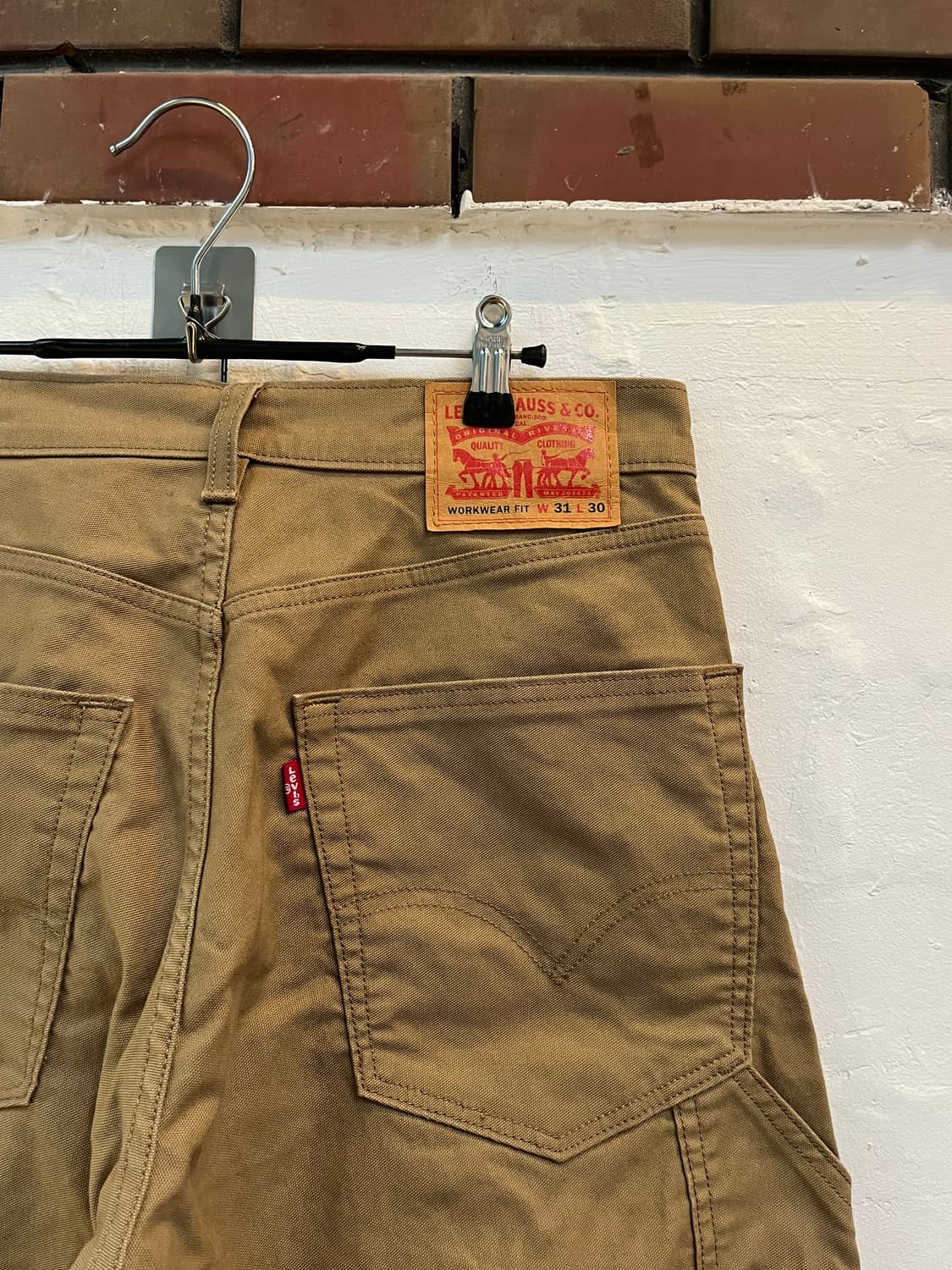 Levis 워크웨어 브라운 데님팬츠 W31/L30 상품이미지4