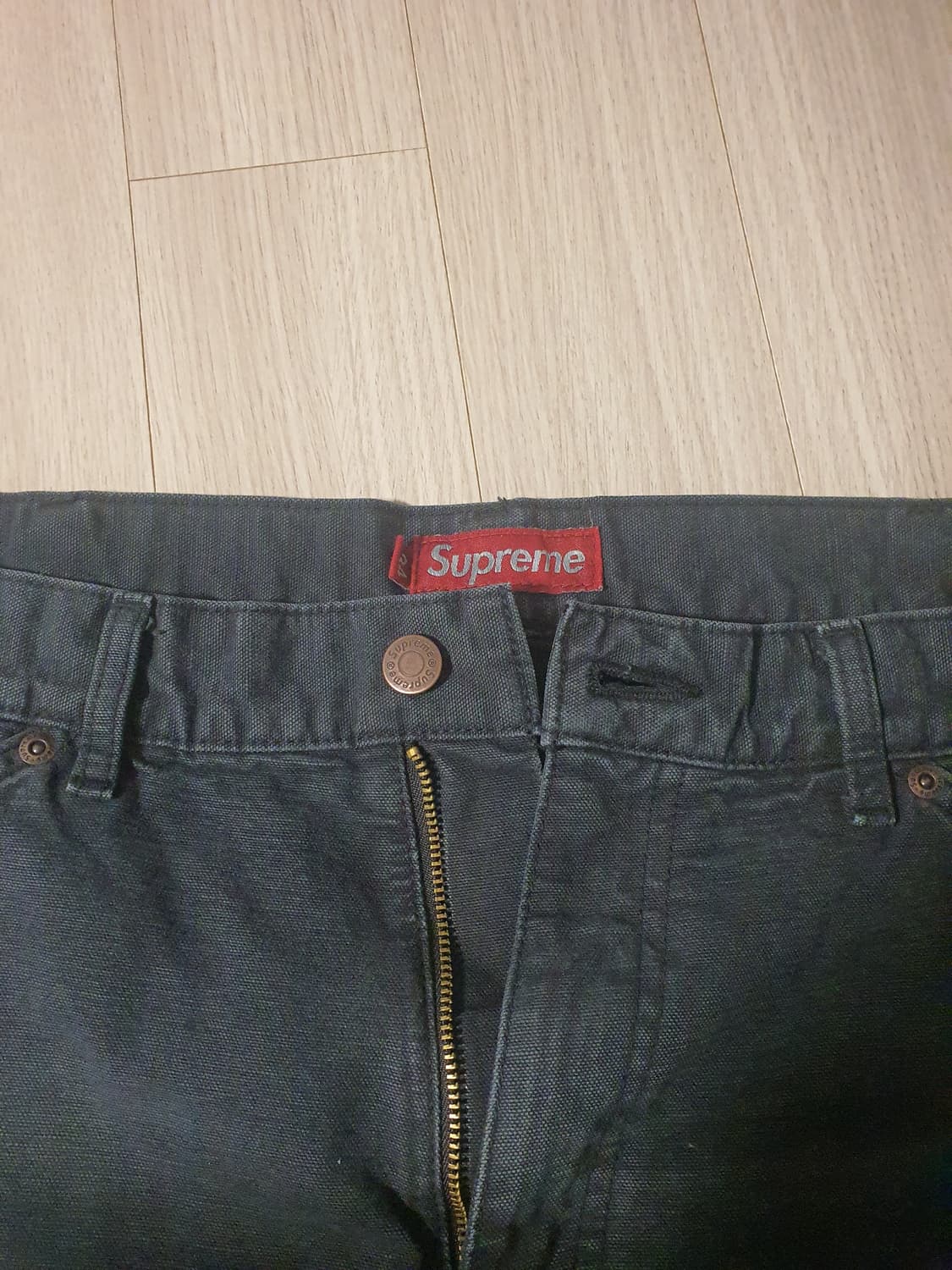 25ss 슈프림 원 더블니 페인터 팬츠(34) 상품이미지6