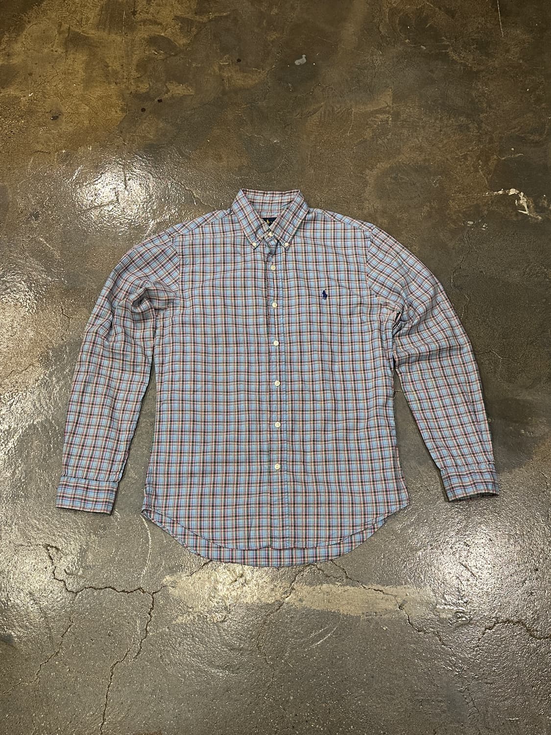 폴로 랄프로렌 체크셔츠 M 상품이미지1