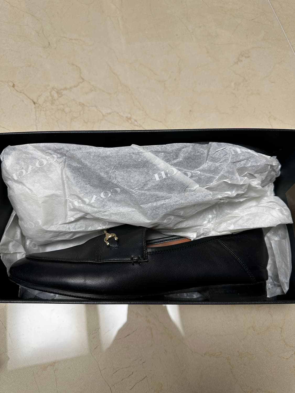 코치 헤일리 로퍼 블랙 여성 250(정품) 상품이미지9