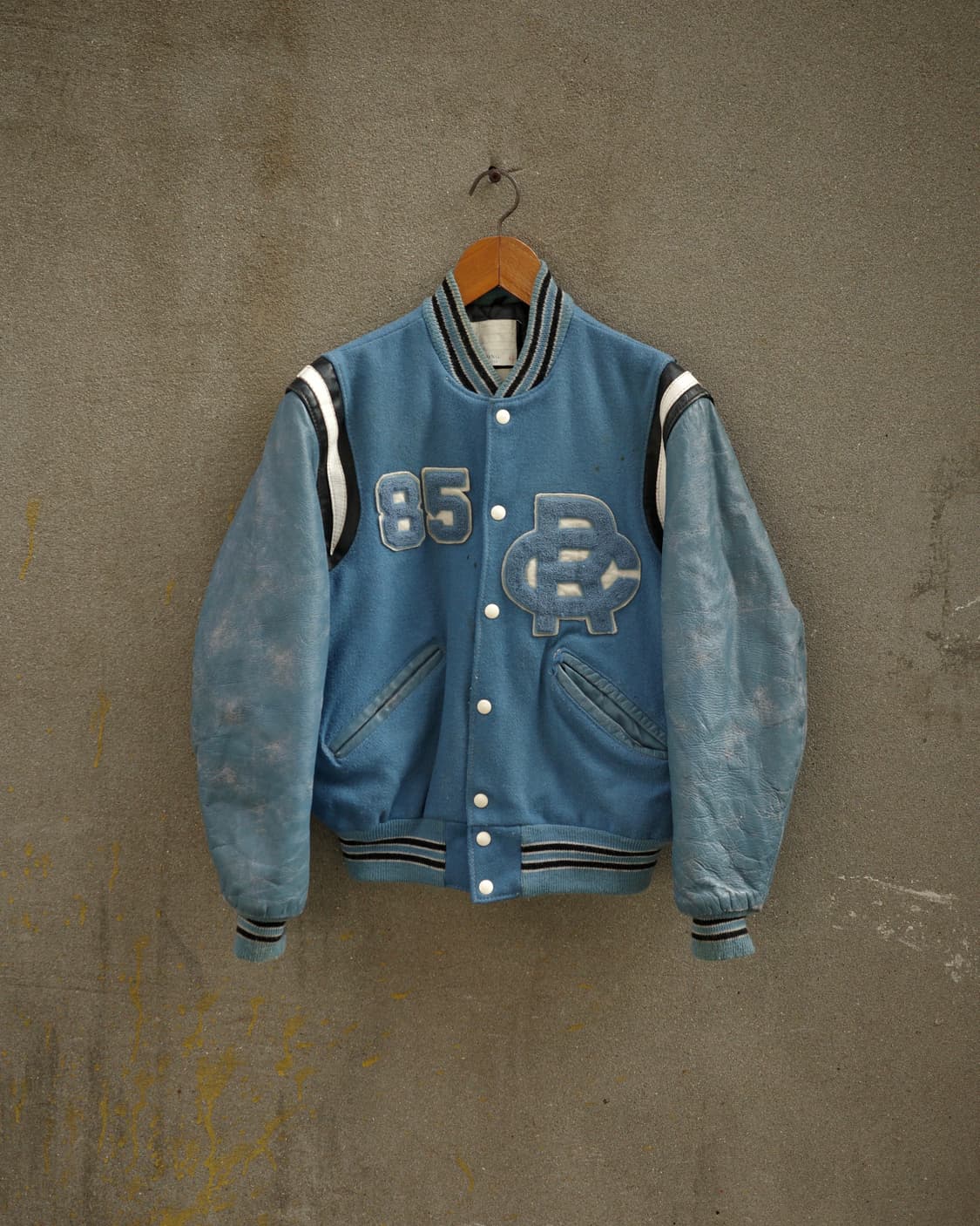 80‘s Delong 에이징 레터맨 자켓 상품이미지1