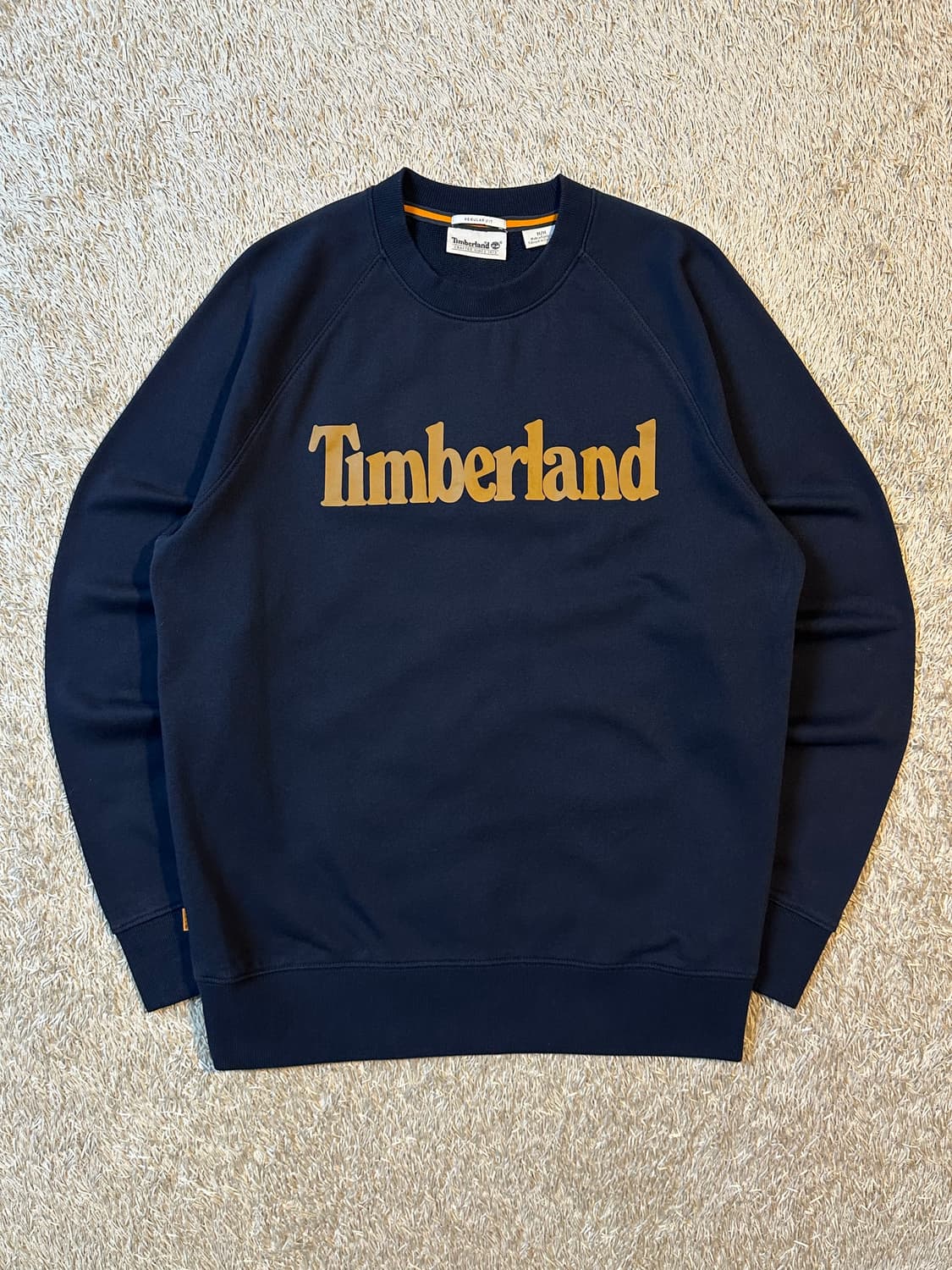 팀버랜드 TIMBERLAND 로고 맨투맨 네이비 상품이미지1