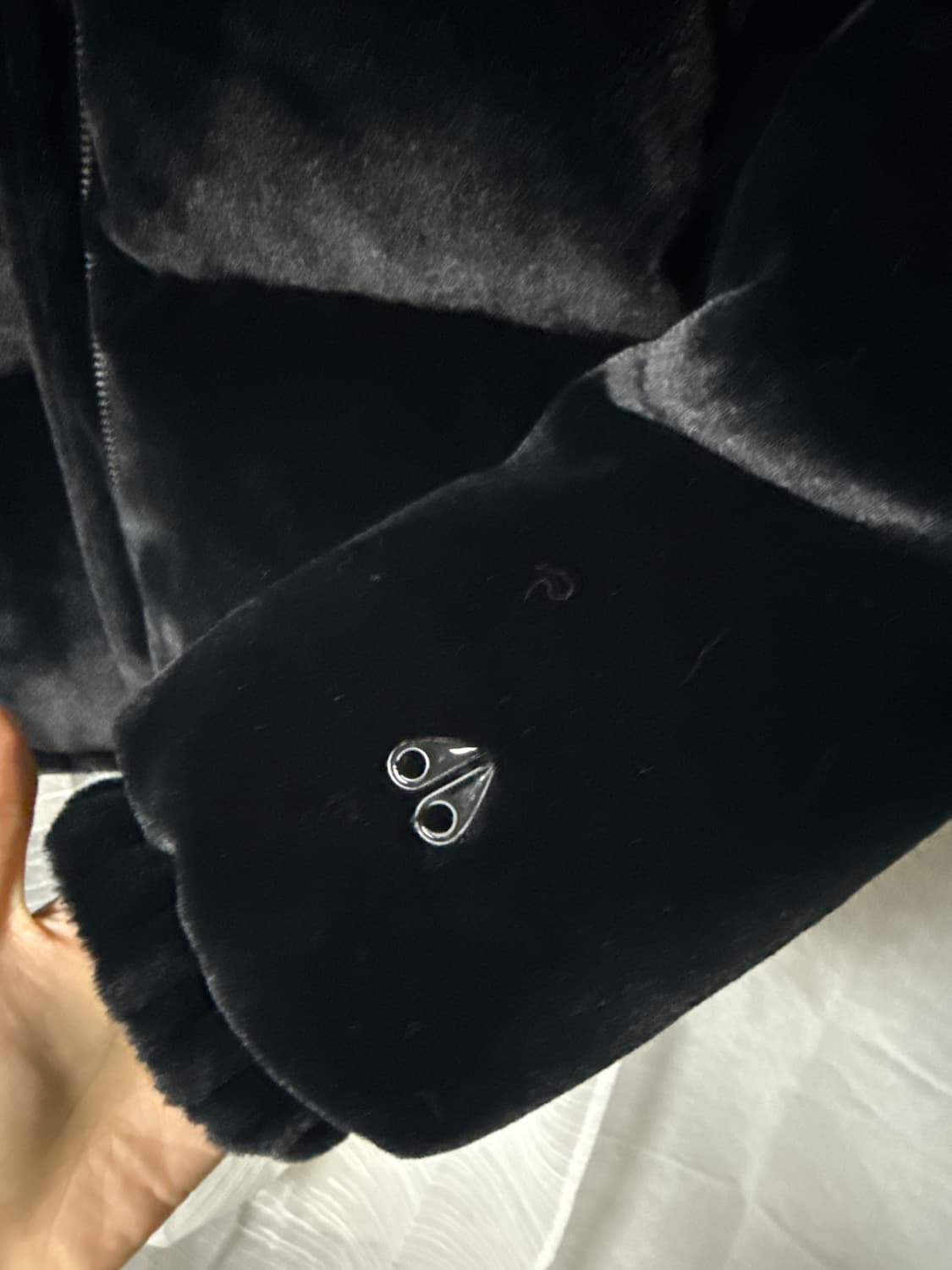 무스너클 버니 패딩 M33LJ233 292 벨벳패딩 상품이미지5