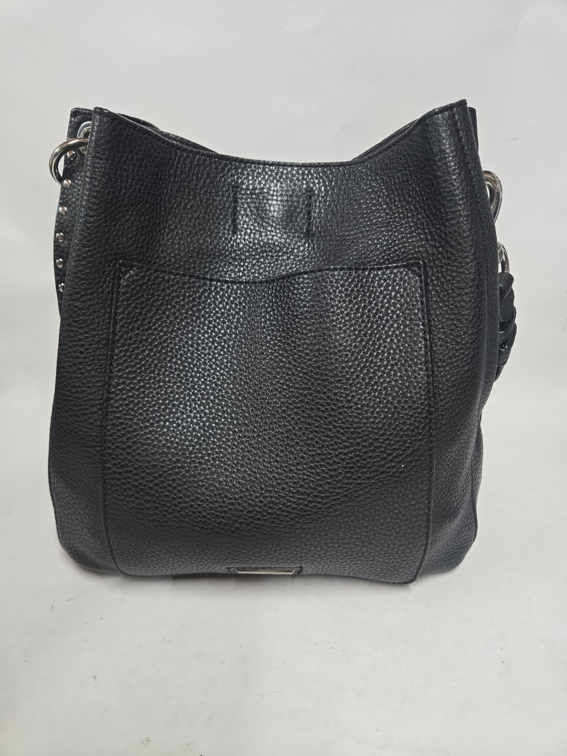 레베카밍코프 블랙 가죽 버킷백 상품이미지3