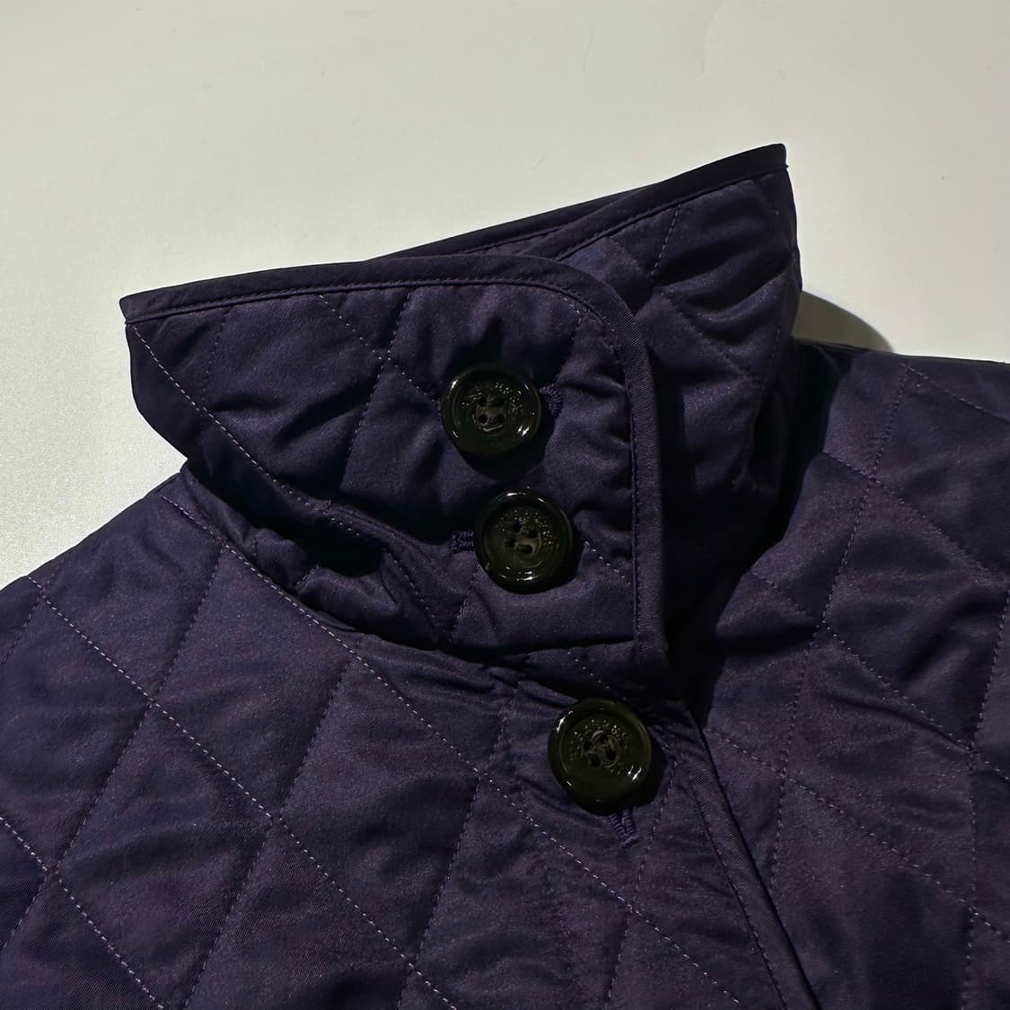 버버리 노바체크 라이닝 벨티드 퀼팅 자켓 상품이미지5