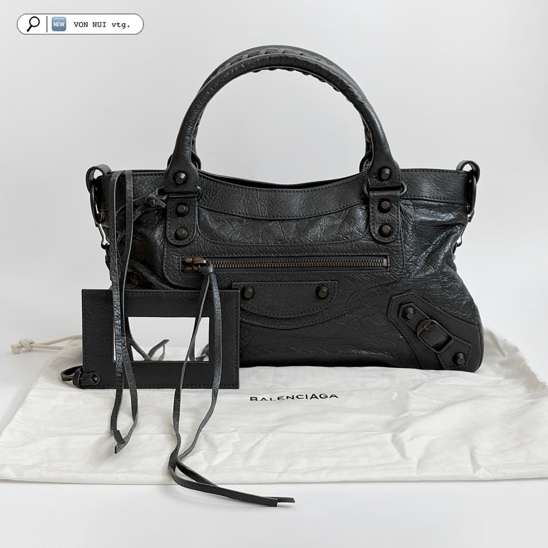 발렌시아가 클래식 퍼스트백 판매합니다. 상품이미지1