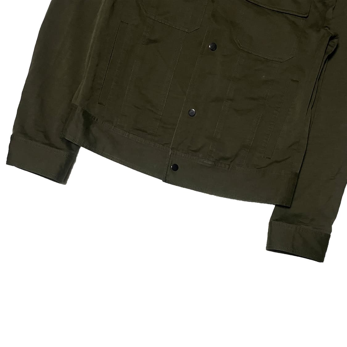 SYSTEM 시스템 카키 트러커 자켓 상품이미지4