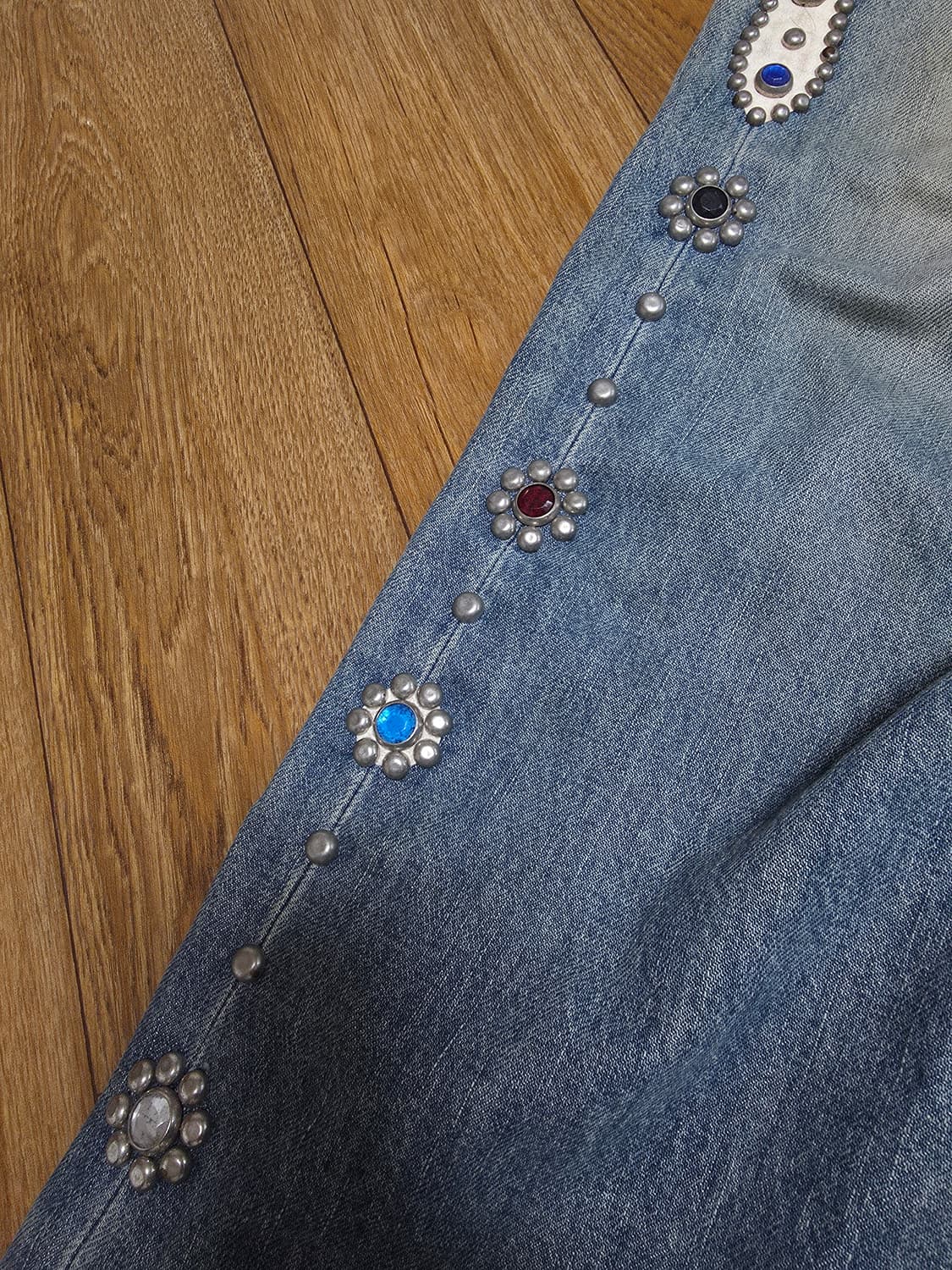 캐피탈 젬스톤 데님 팬츠 상품이미지4