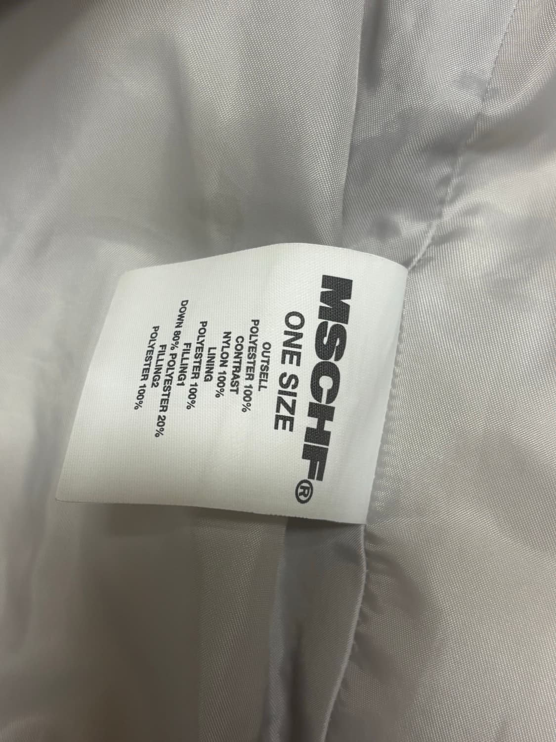 미스치프 사이클론 덕다운 푸퍼 자켓 패딩 상품이미지5