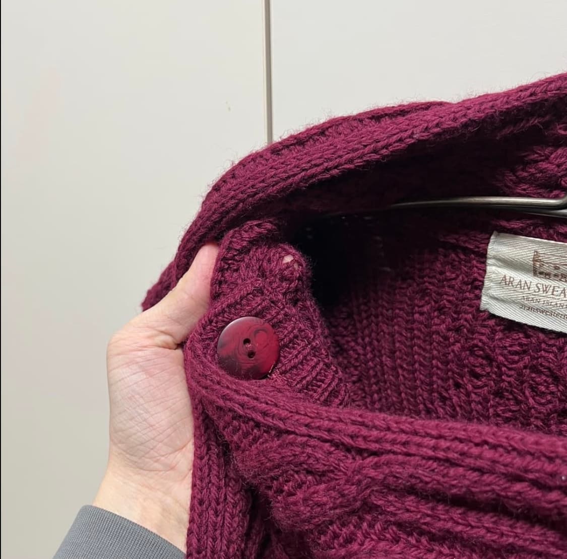 Aran Sweater Market 니트 집업 상품이미지6