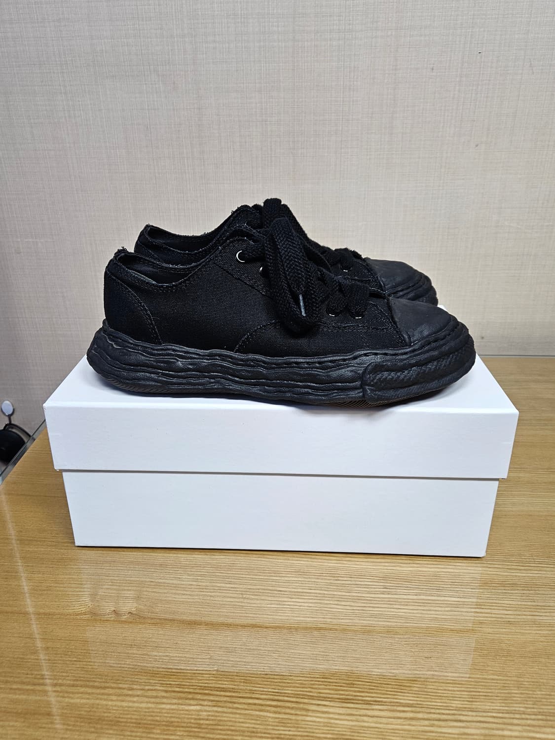 미하라야스히로 피터슨 OG 솔 캔버스 블랙 상품이미지4