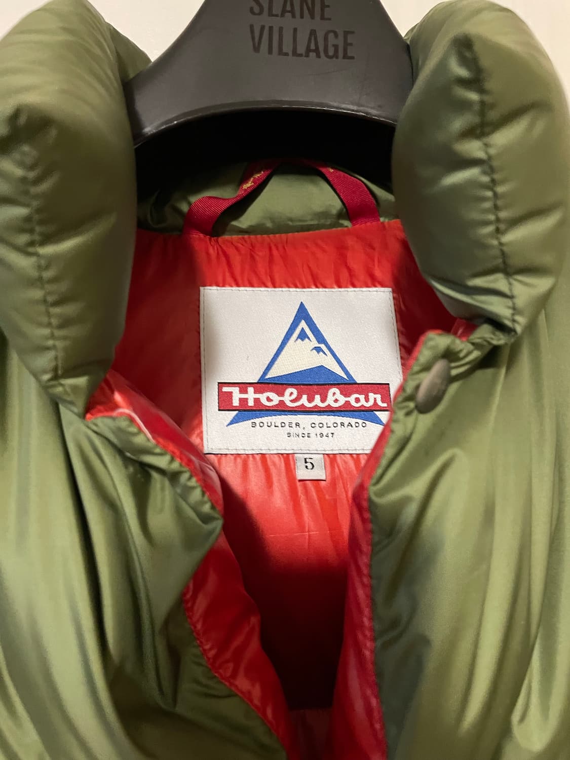 Holubar 홀루바x에디터 푸퍼 패딩 카키 상품이미지3