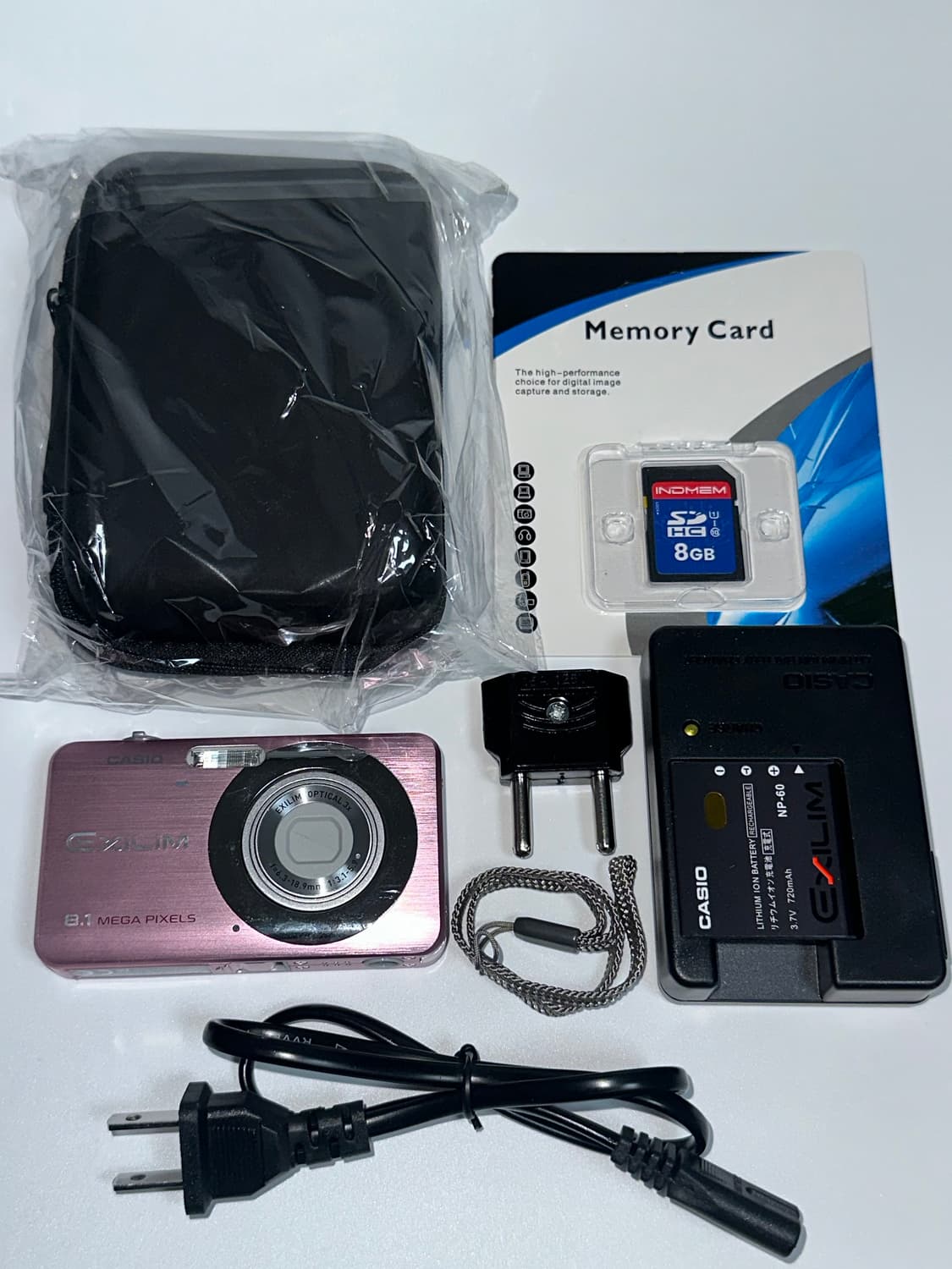 (풀구성)Casio Exilim EX-Z80 /카시오 엑슬림 Z80 핑크 상품이미지4