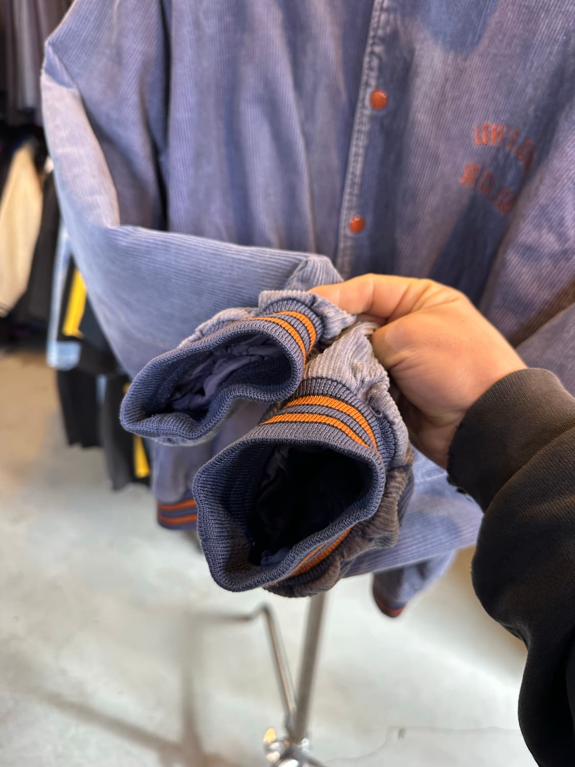 90s 리바이스 페이드 코듀로이 바시티 자켓 상품이미지6