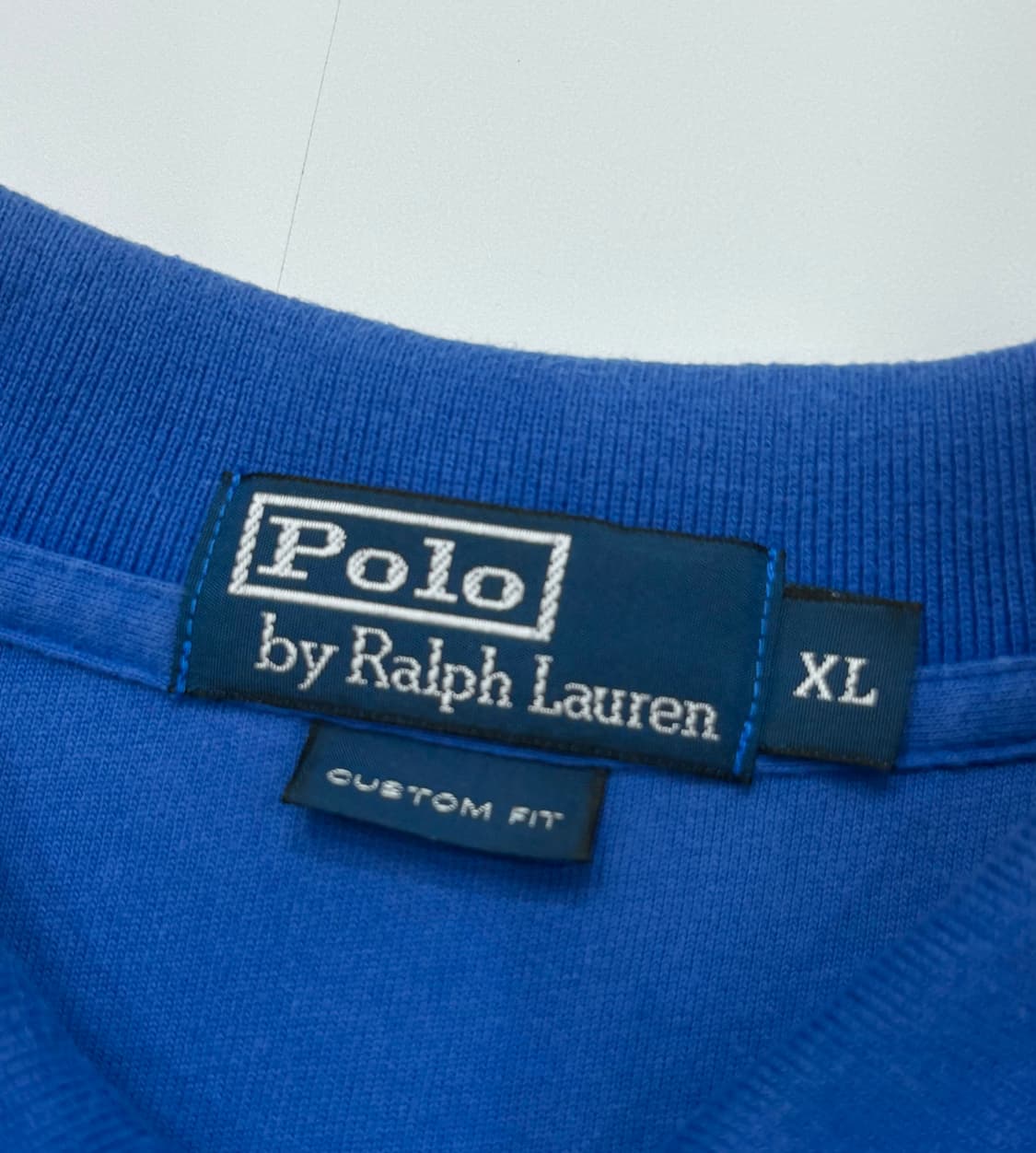Polo 폴로랄프로렌 빈티지 블루 카라티  상품이미지3