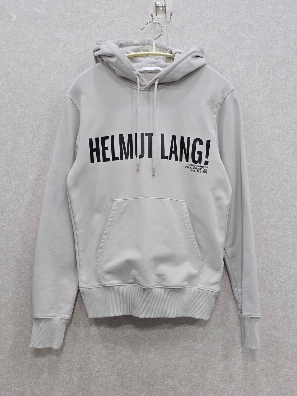 HELMUT LANG 헬무트랭  로고 후드 티셔츠 상품이미지1