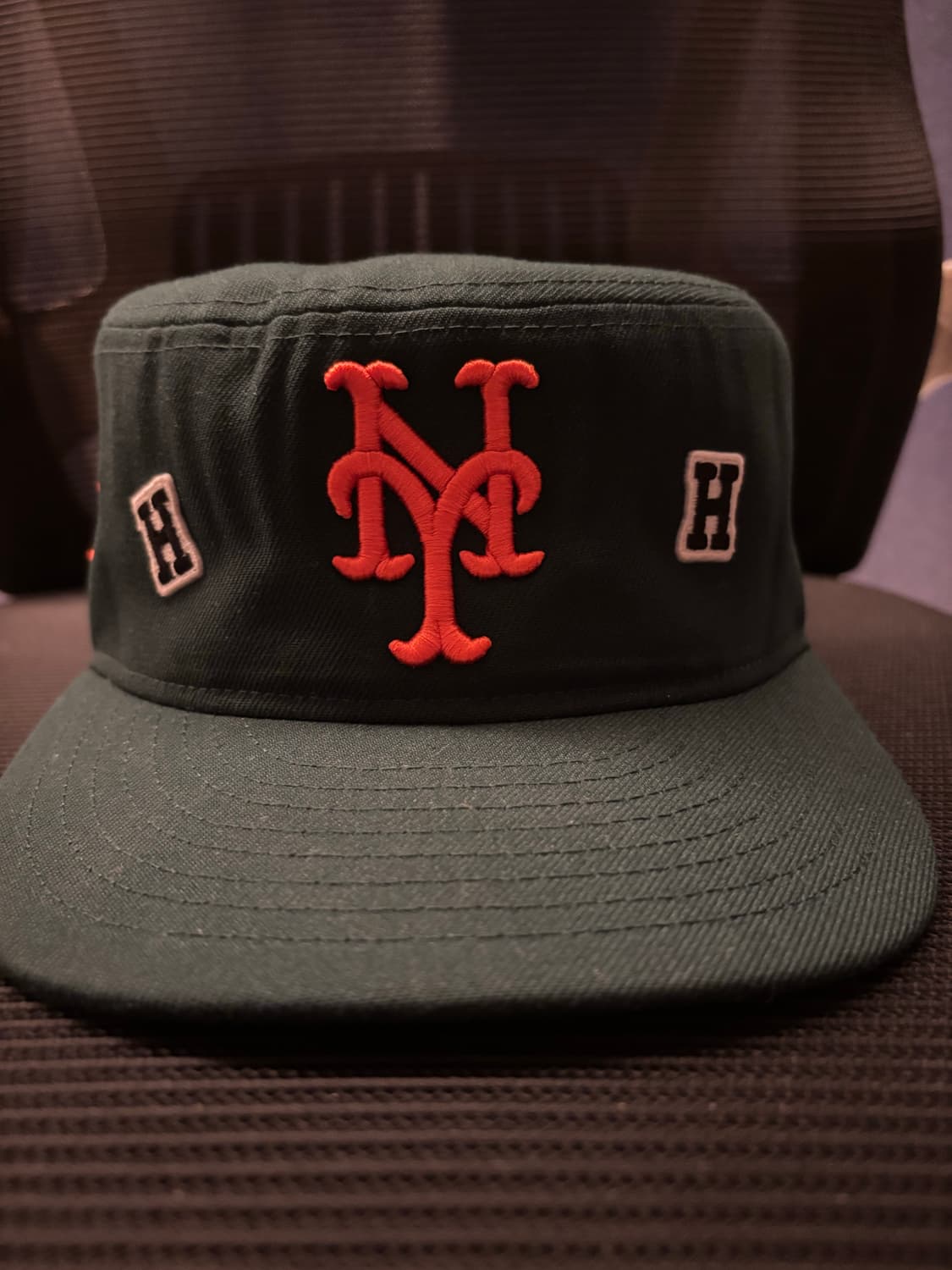 뉴에라 MLB 뉴욕 메츠 필박스 피티드캡 다크 그린(커스텀) 상품이미지2