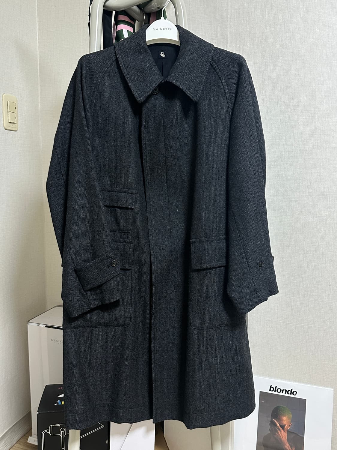 [36]캡틴선샤인 x 빔즈플러스 트레블러코트 그레이 상품이미지1