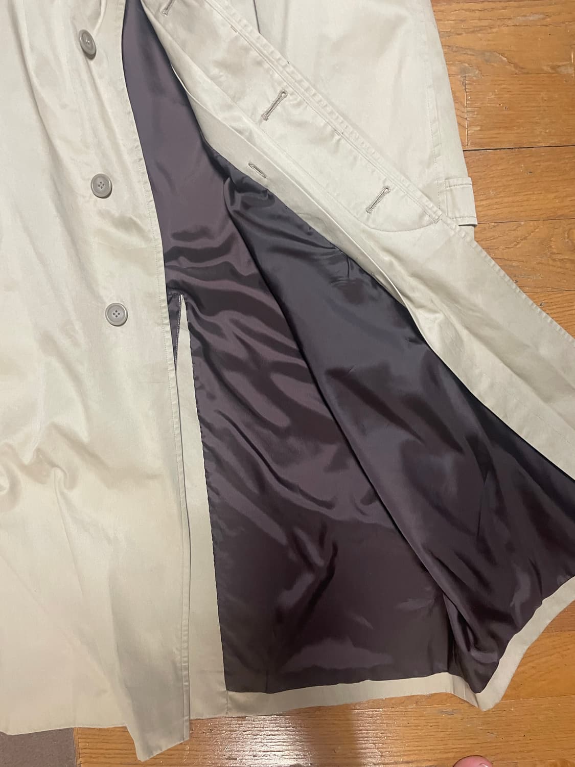 일본 빈티지 트랜치코트 XL 상품이미지2