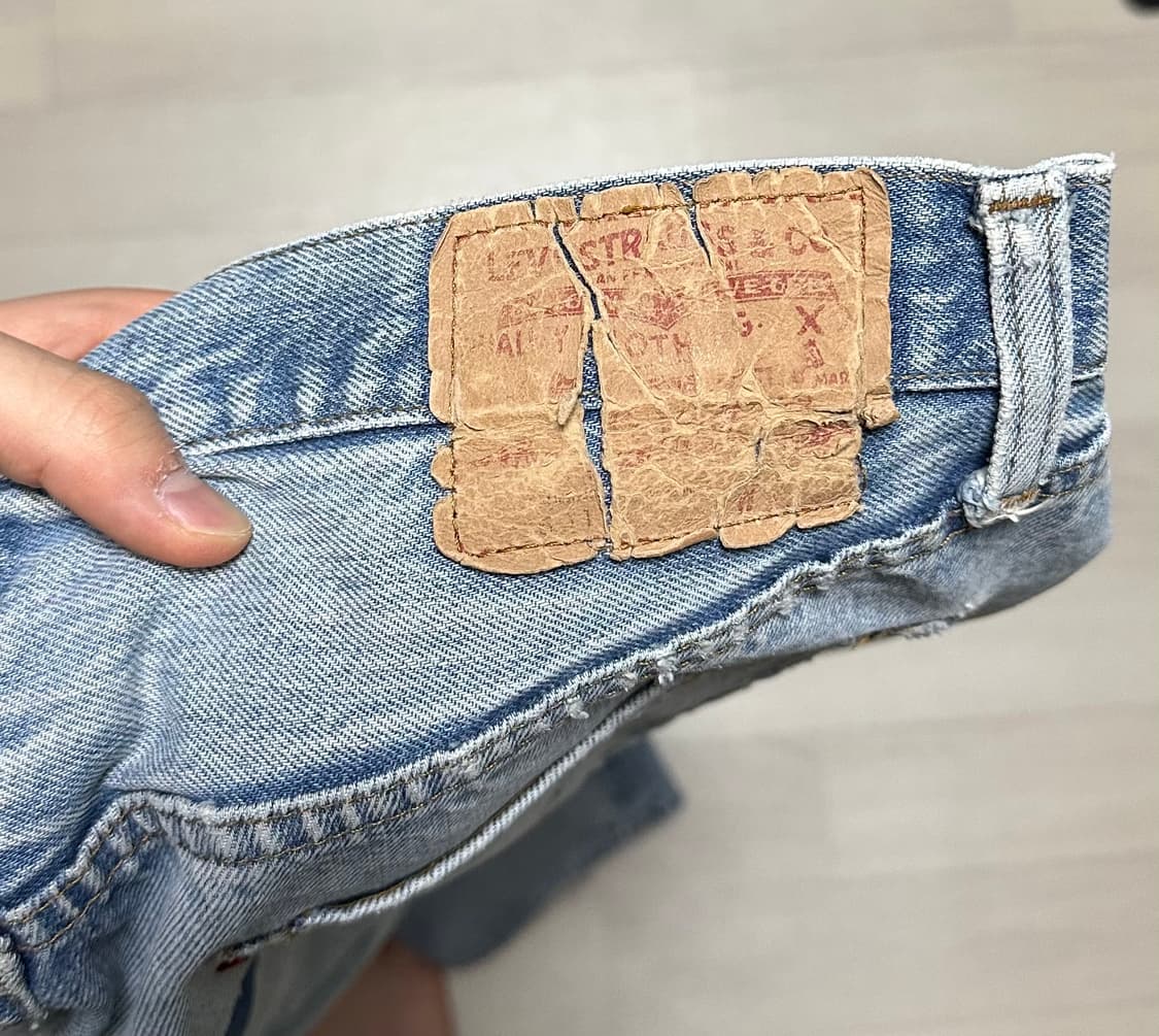 80s 리바이스 501 셀비지 상품이미지5