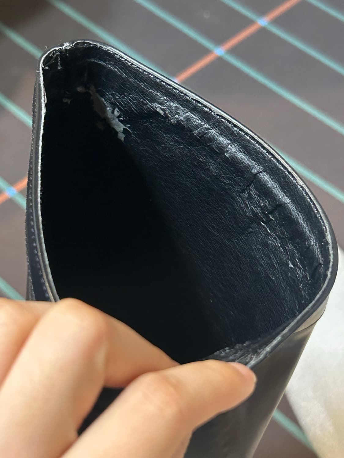 nuus 블랙 롱부츠 240 상품이미지6