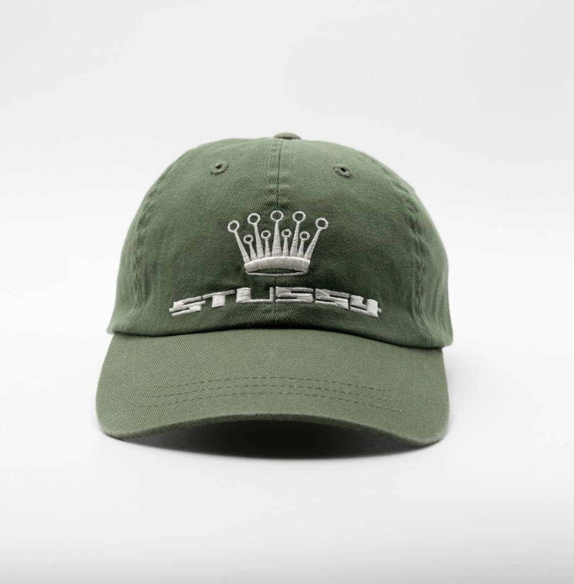 스투시 크라운 볼캡 그린 상품이미지2