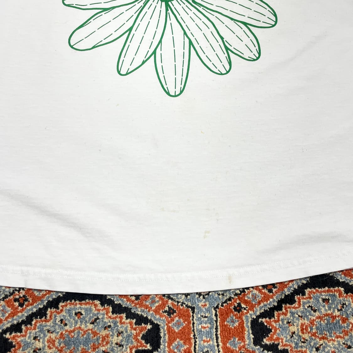  마르디메크레디 스펠로고 화이트 반팔티셔츠 여성L 상품이미지4