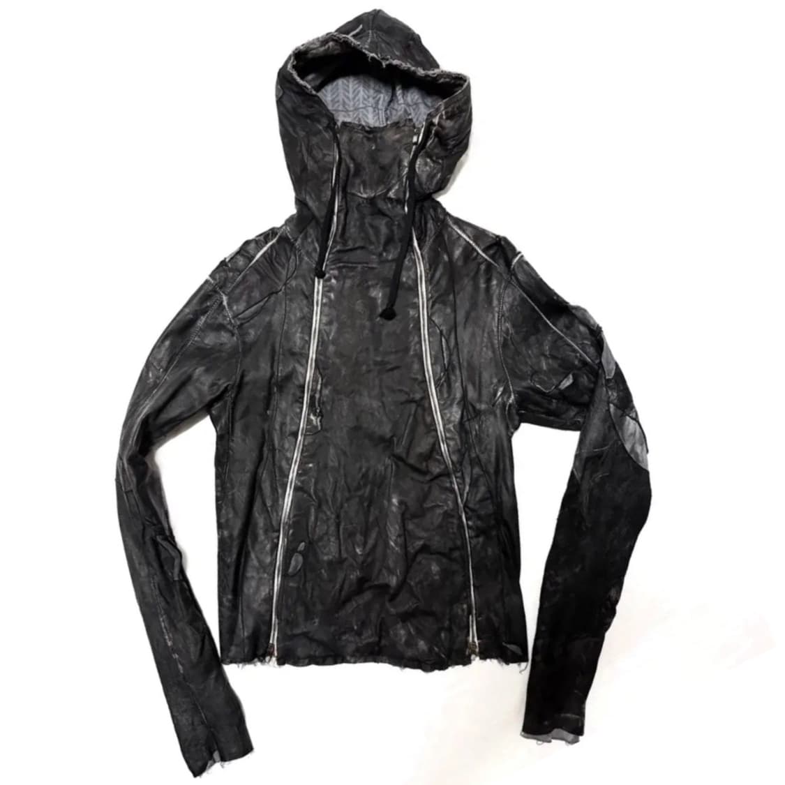 TYPE III DOUBLE ZIP HOODIE IN MOONSTAR L 상품이미지2