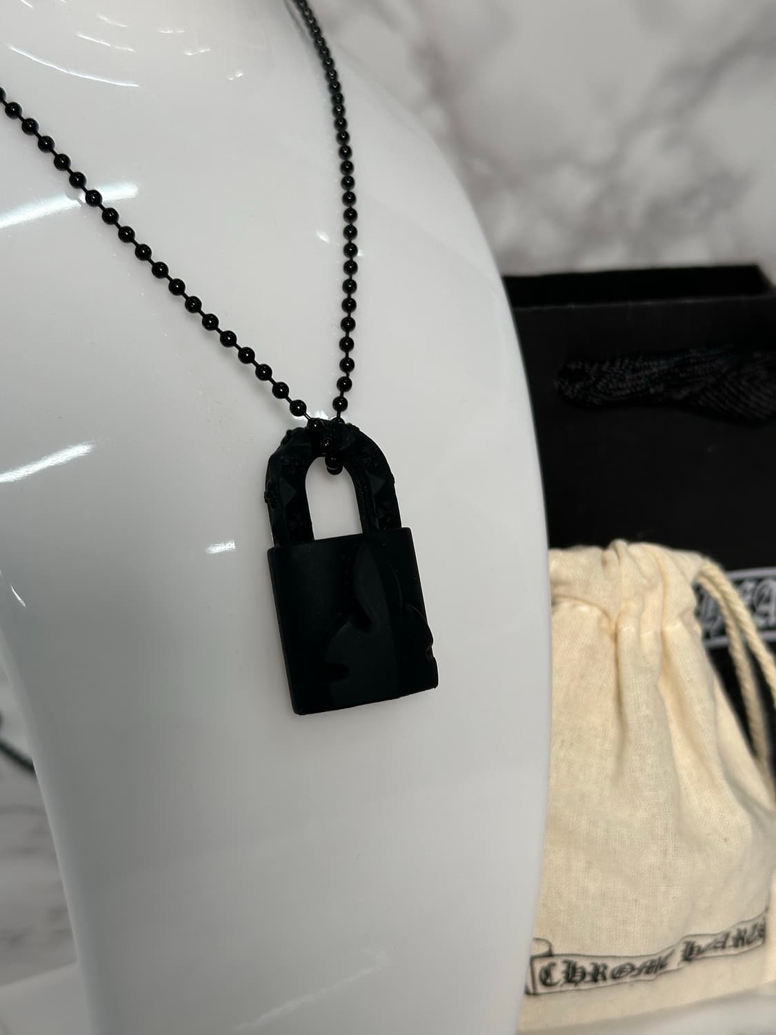 크롬하츠 실리크롬 패드릭 목걸이 상품이미지8