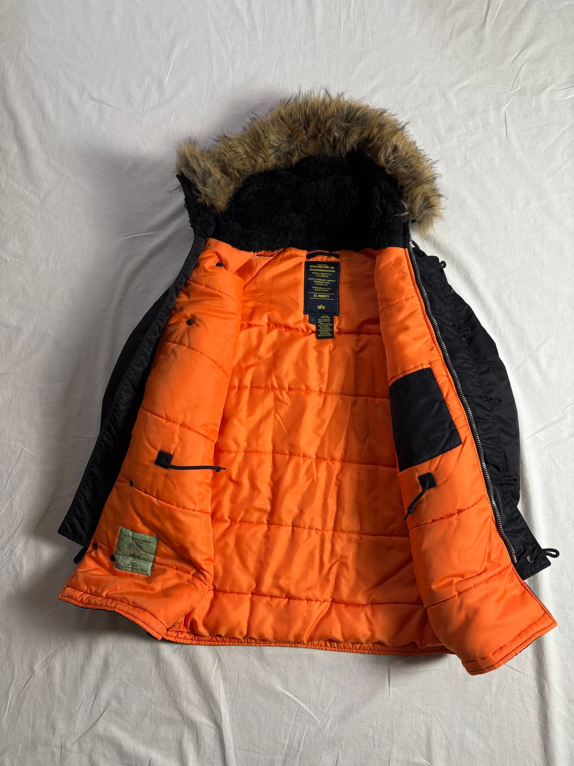 Alpha Industries 알파인더스트리 n3b 파카 L 상품이미지3