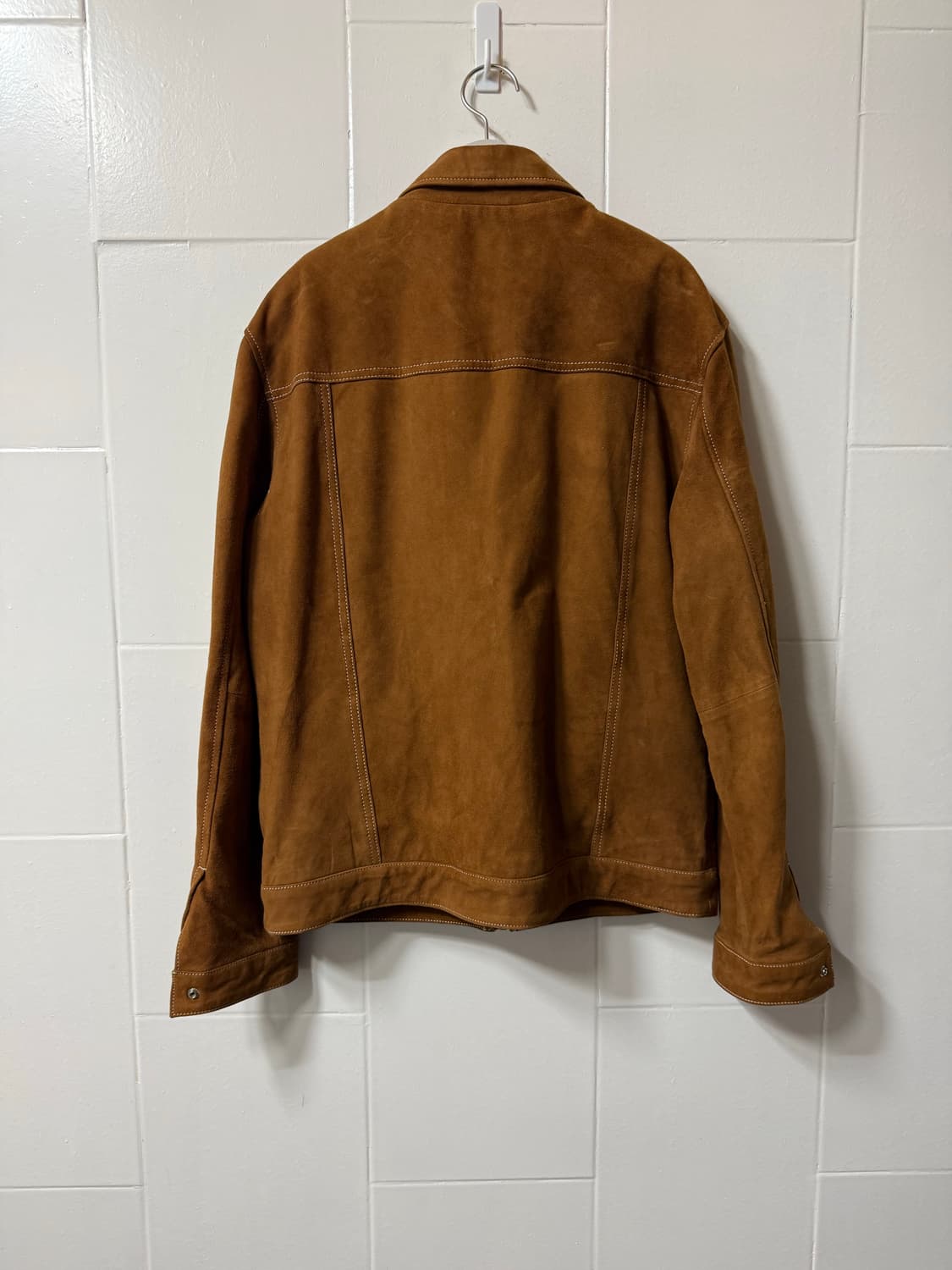 자라 양가죽 스웨이드 자켓 상품이미지8