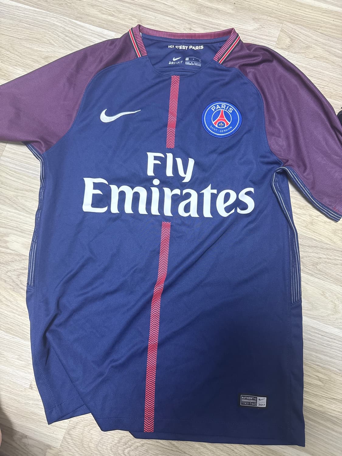 psg 17-18 홈 유니폼 S 상품이미지1
