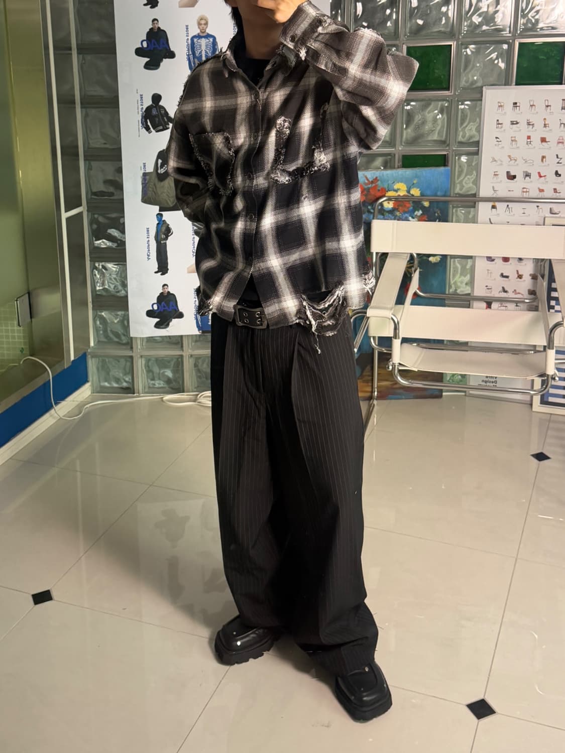 1tuck wide slacks 상품이미지4
